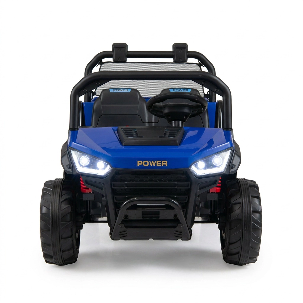 LJG 24V Kids Ride on Dump Truck with Electric Dump Bed 2-Seater 4WD