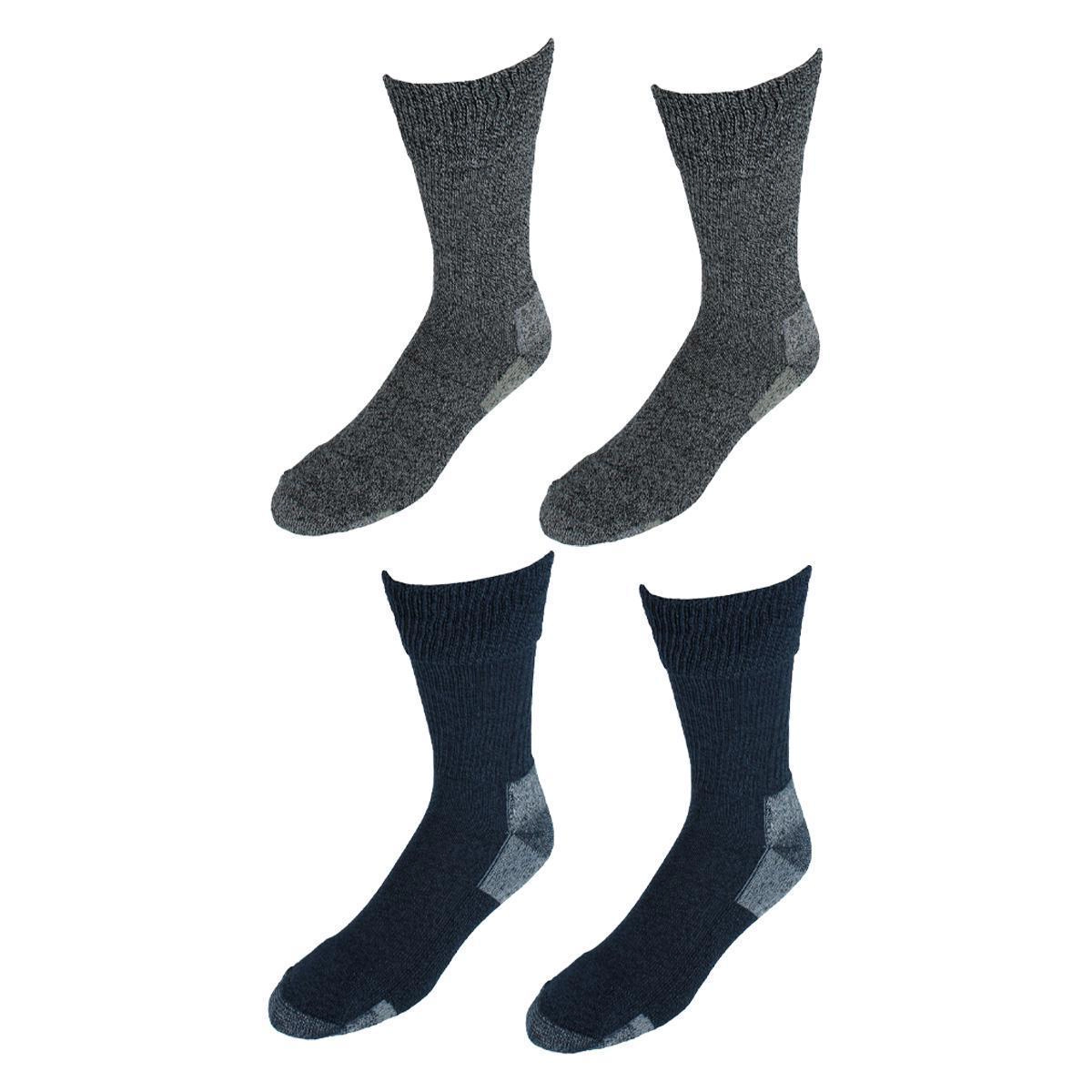 Dr. Scholl's Men's American Lifestyle BlisterGuard Crew Socks 2 Pair