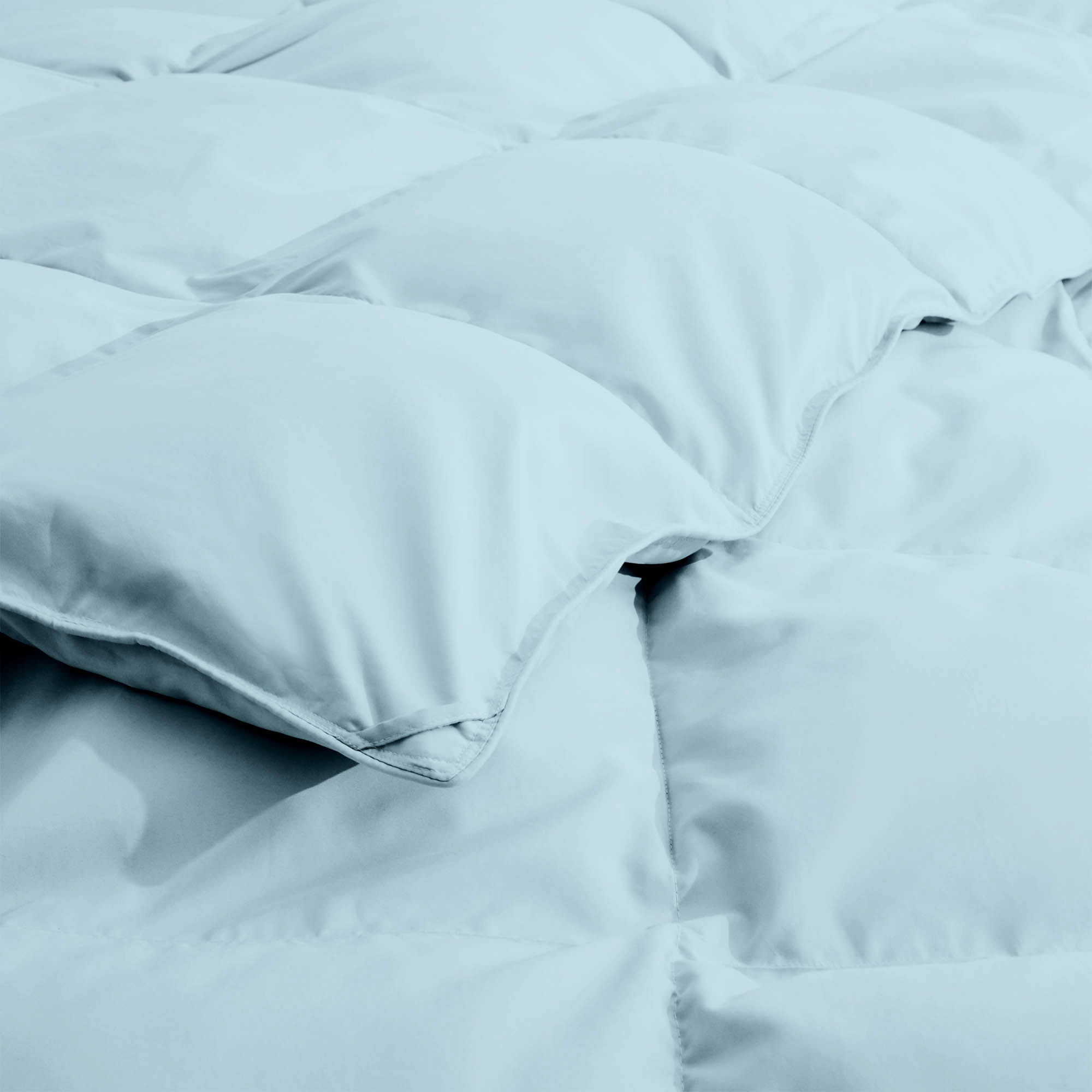 PEACENEST Lightweight Feather Fiber Comforter Soft Breathable Bedding Insert