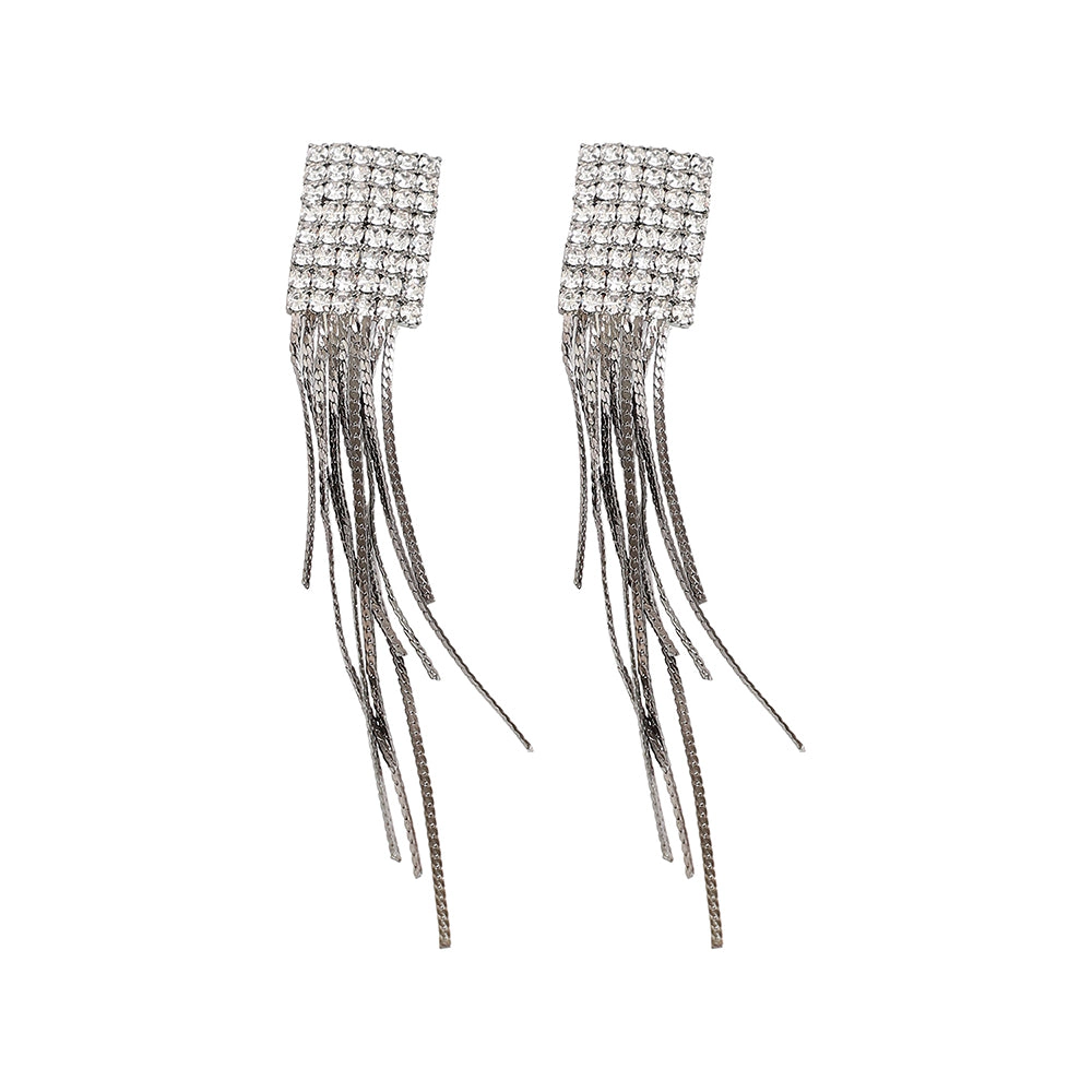 SOHI Women's Bling Drop Earrings