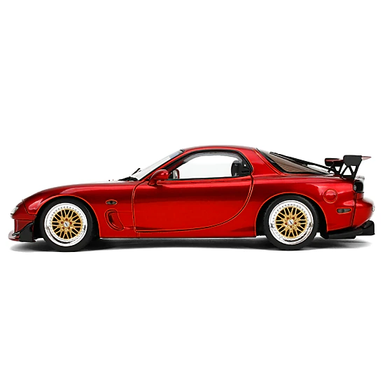 Jada Mazda Rx7 Type Rs (Fd3S) Rhd (Right Hand Drive) Orange Metallic "Pink Slips" Series 1/18 Diecast Model Car