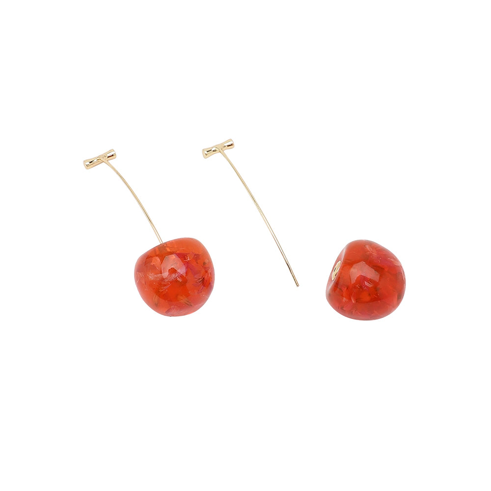 SOHI Women's Cherry Drop Earrings