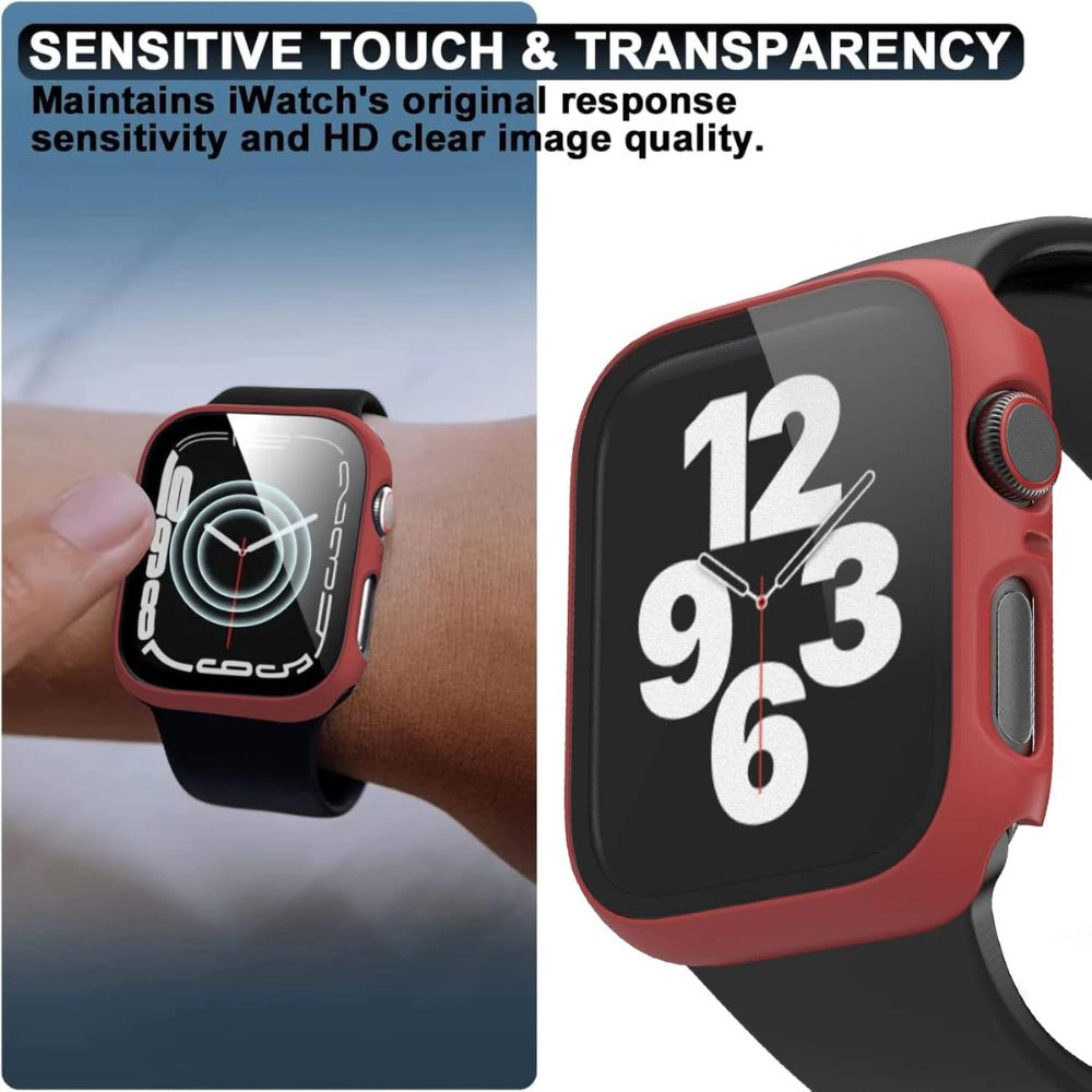 OneLink Gadgets 6 Pack Hard Case for Apple Watch 44mm