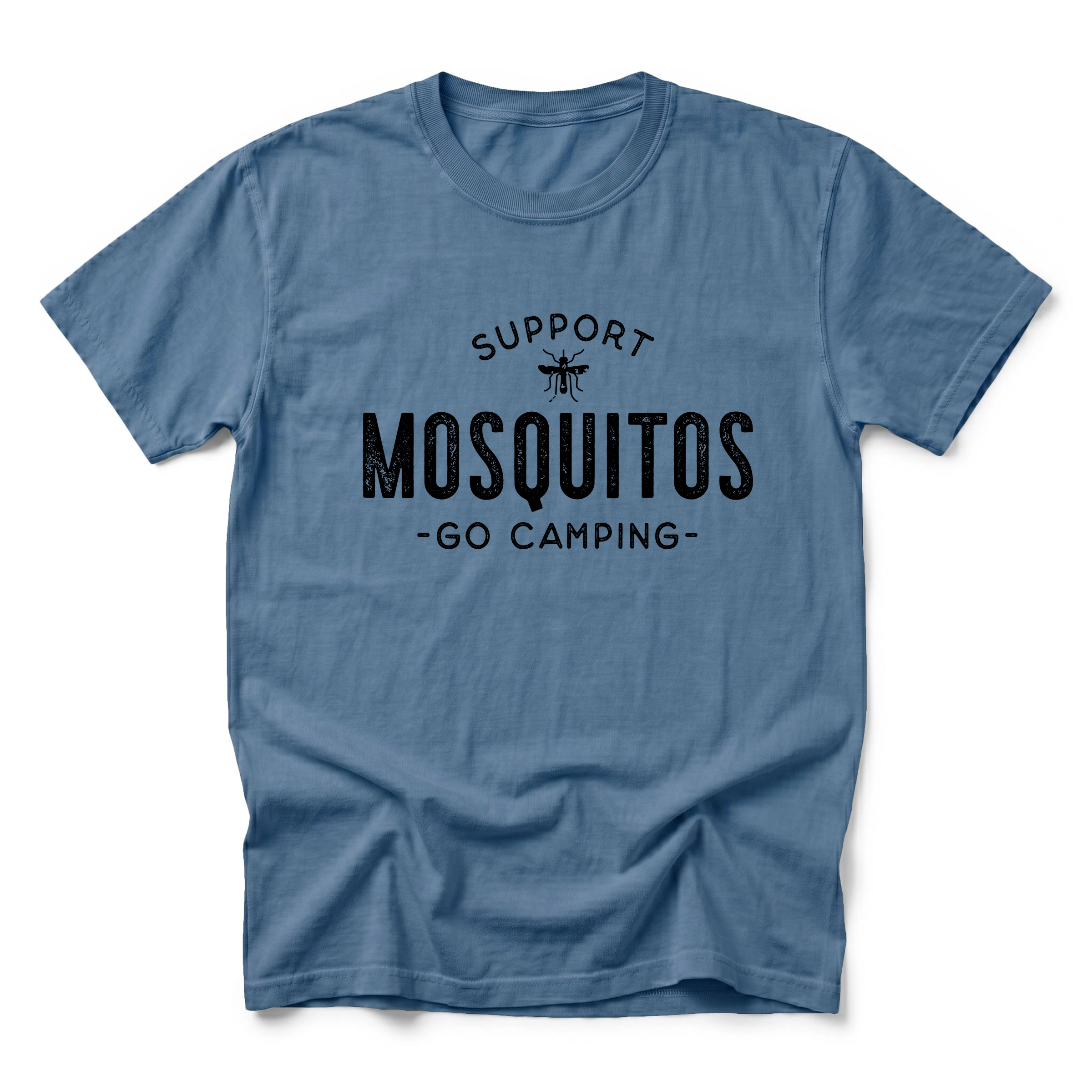 Simply Sage Market - Support Mosquitos Men's Garment Dyed Graphic T-Shirt