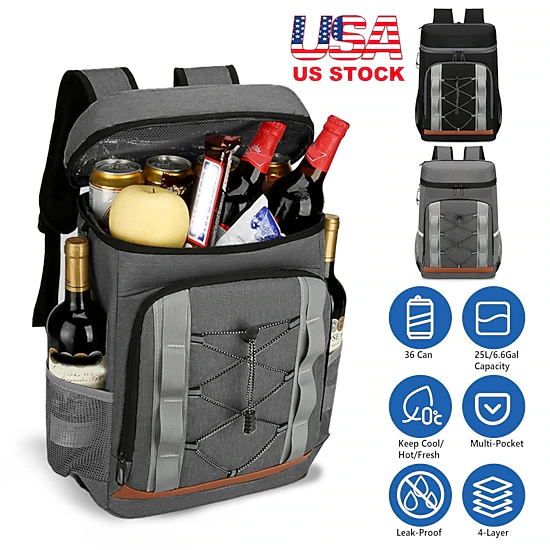GBruno Insulated 36-Can Cooler Backpack