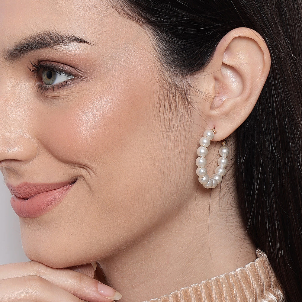 SOHI Women's Pack of 6 Multi-Layer Earrings