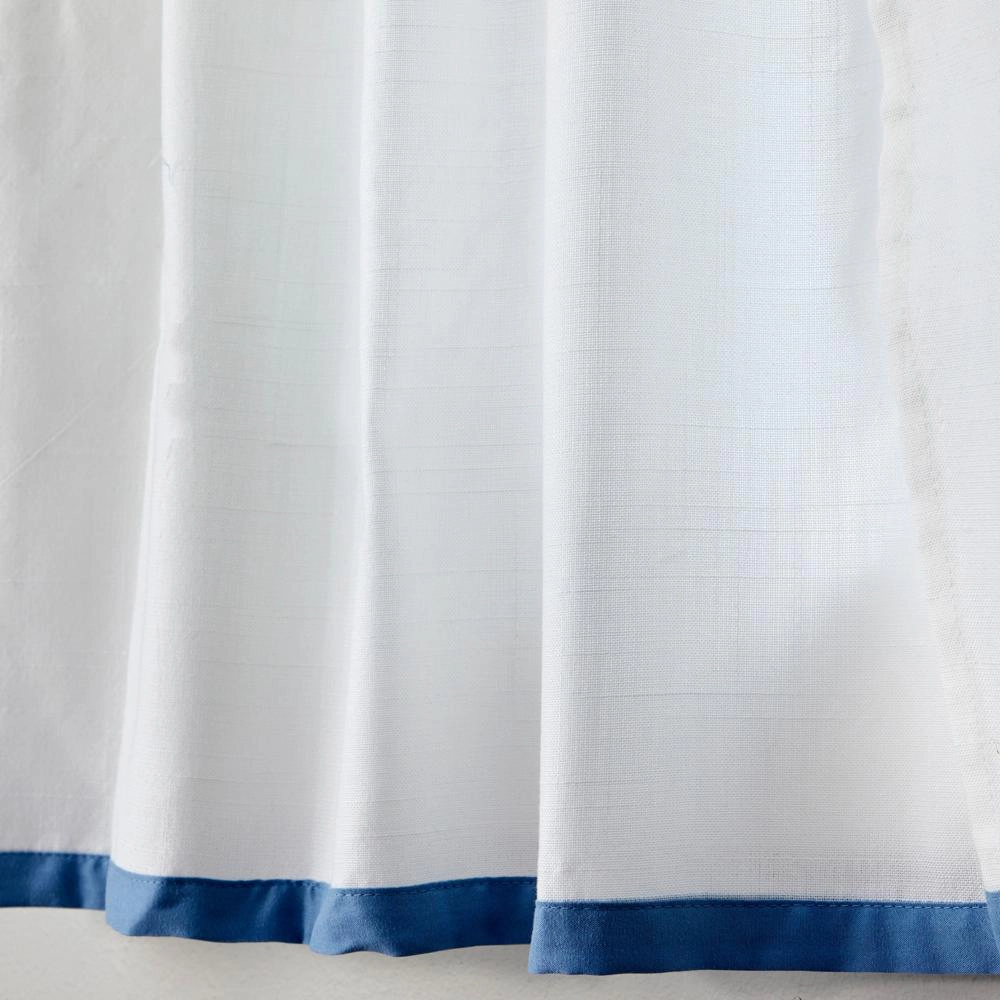 SKL Home By Saturday Knight Ltd Marrisa Valance - 48X13", Blue