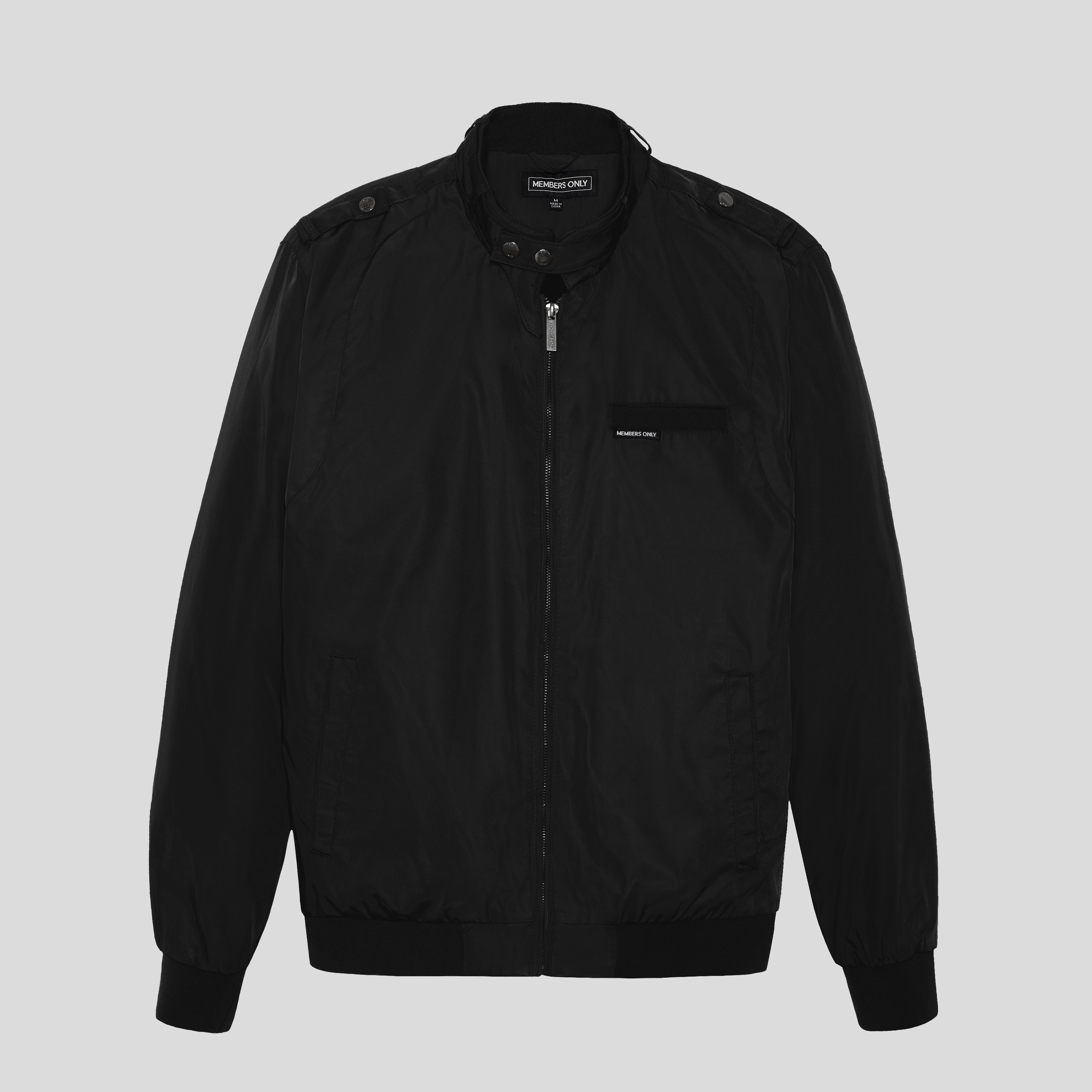 Members Only Men's Iconic Racer Quilted Lining Jacket
