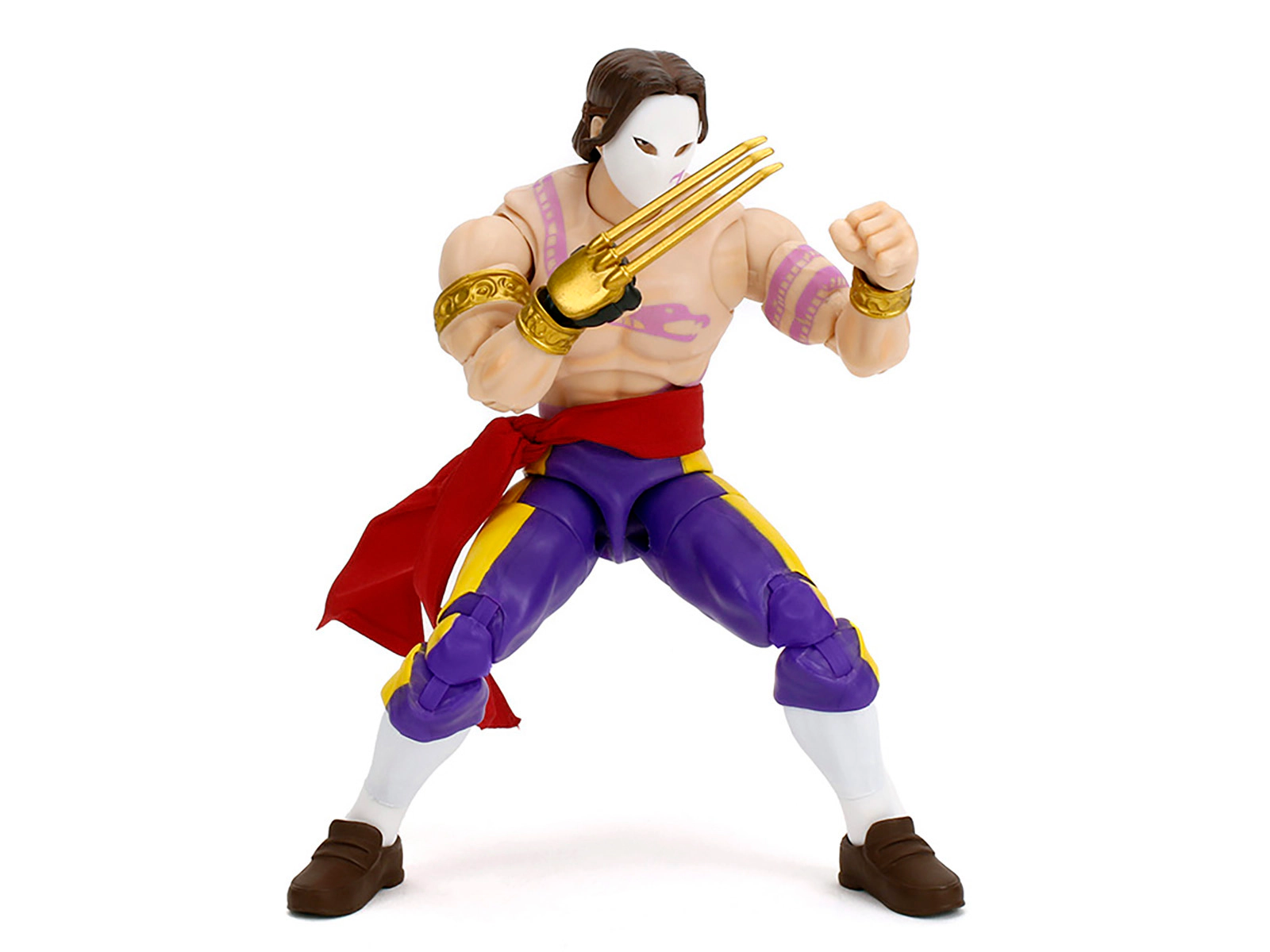 Jada Vega 6" Moveable Figure with Alternate Head and Limbs "Ultra Street Fighter II: The Final Challengers"