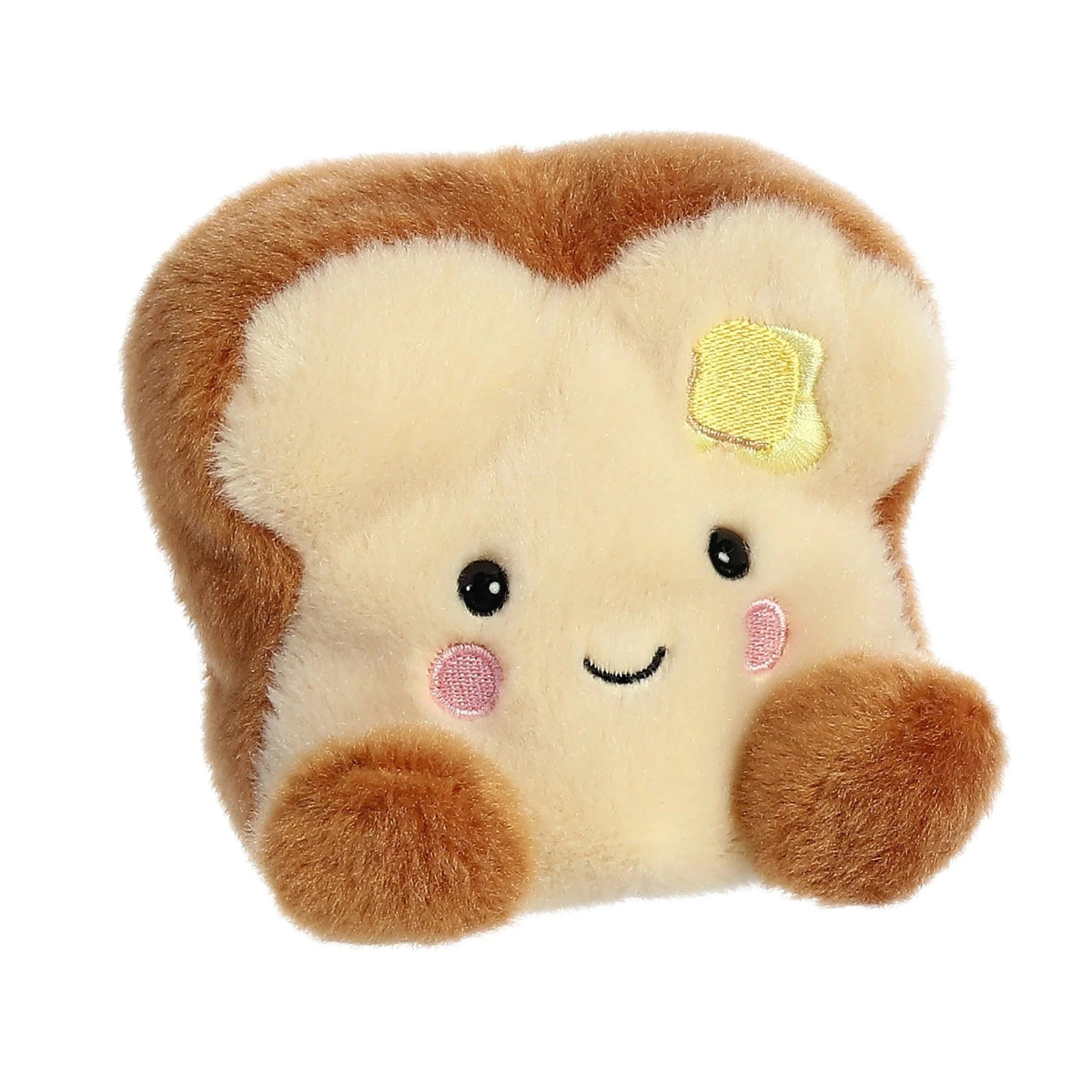 Aurora Palm Pals Buttery Toast 5-Inch Stuffed Animal Plush