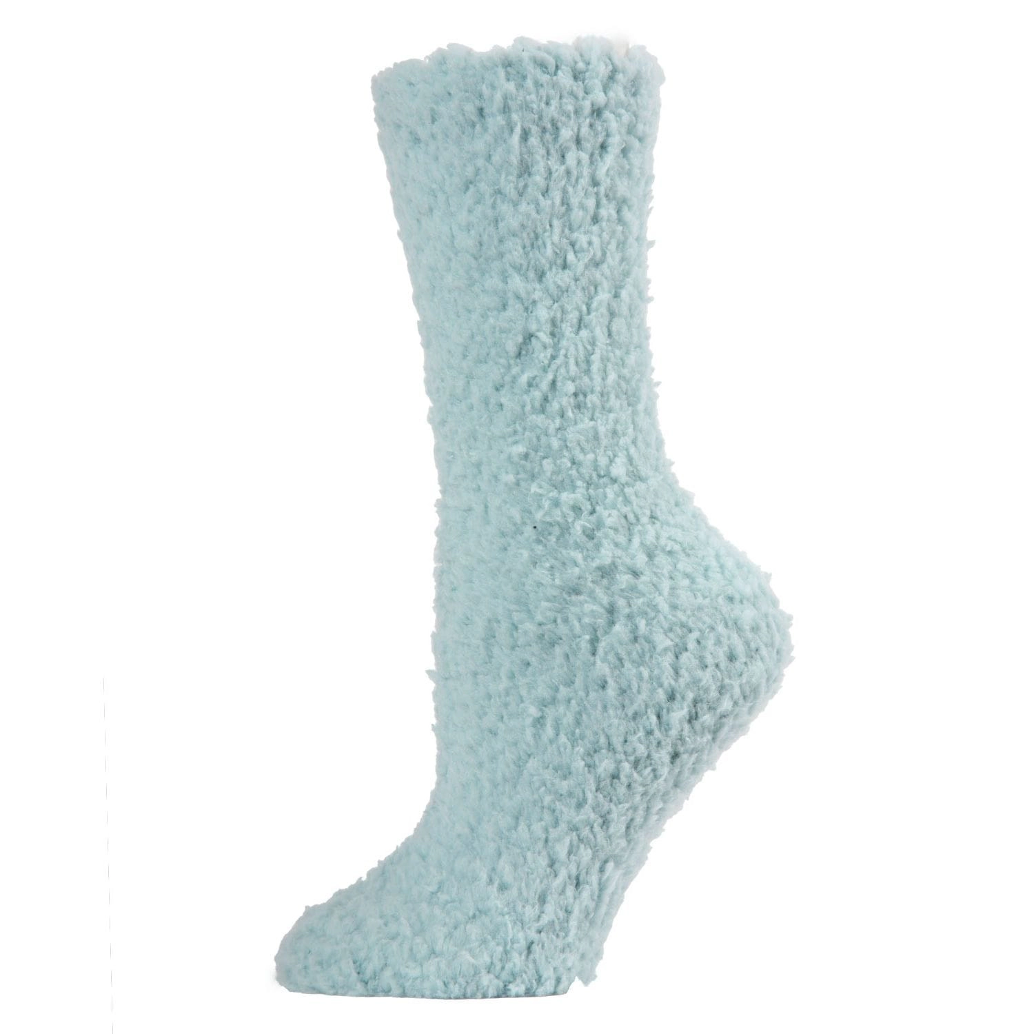 MeMoi Women's Teddy Bear Plush Crew Socks