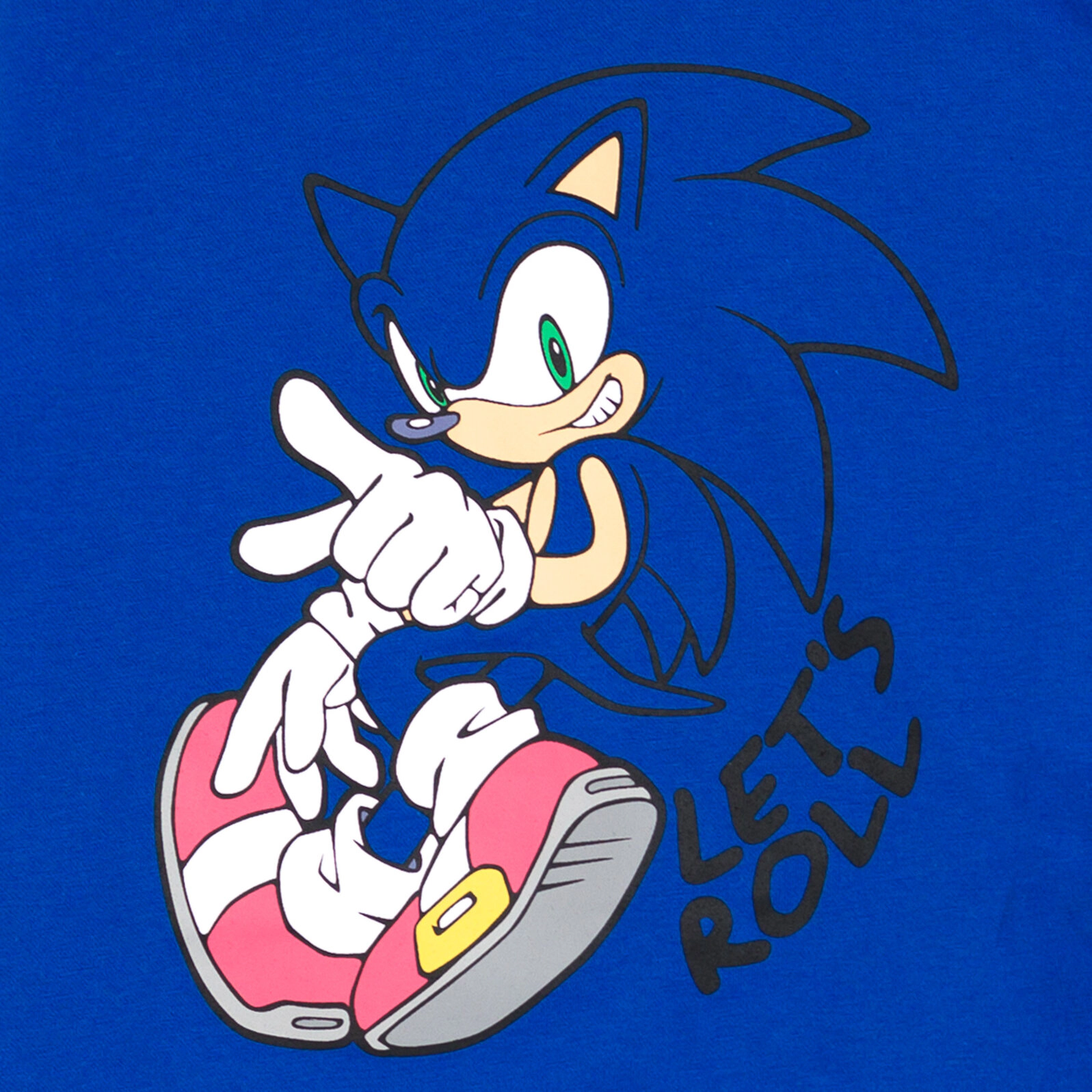 SEGA Sonic the Hedgehog Boys' Cosplay 2-Piece Hooded T-Shirt and Shorts Set