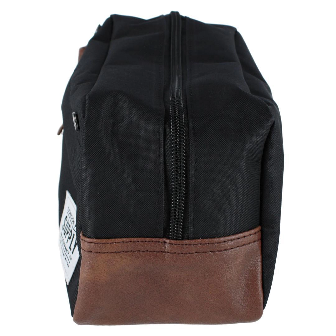 London Fog Men's Accessory Case Travel Kit with Carrying Handle