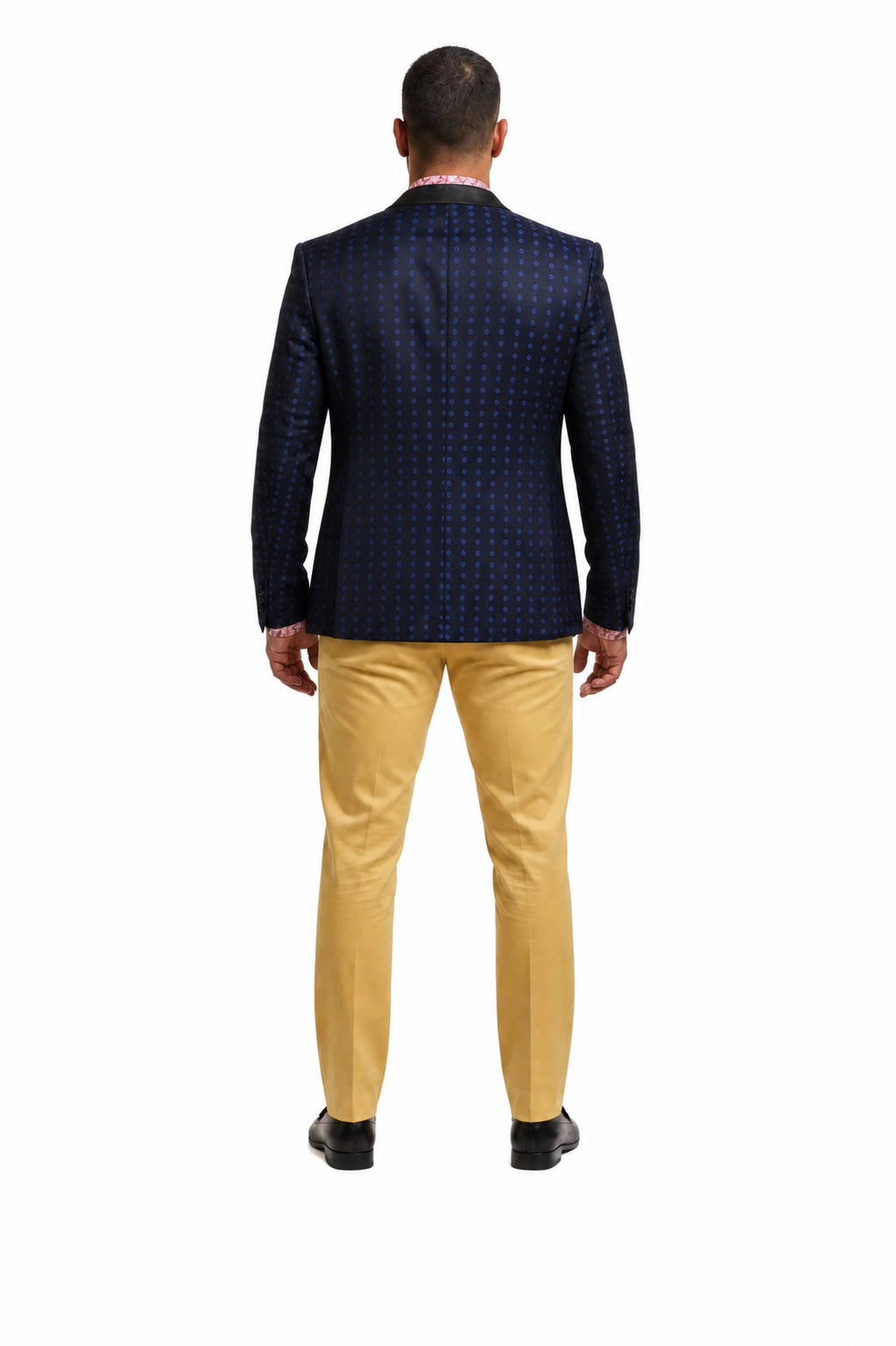 Elie Balleh Men's Slim Fit Jacquard Blazer 's