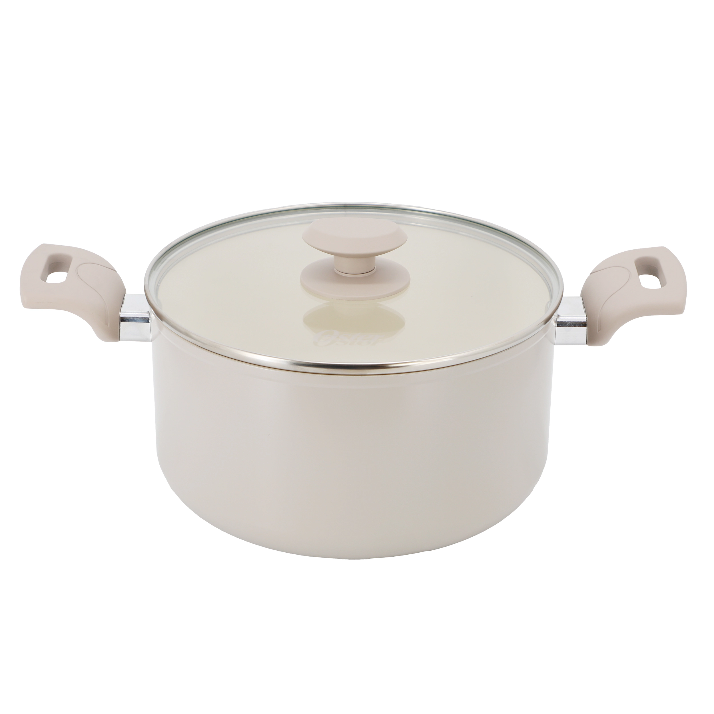 Oster Sutterville Choice 2.5 Quart Ceramic Nonstick Saucepan with Lid Evergreen