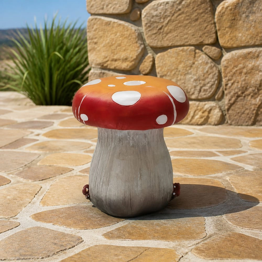 WOW PIONEER Durable Resin Patio Stool