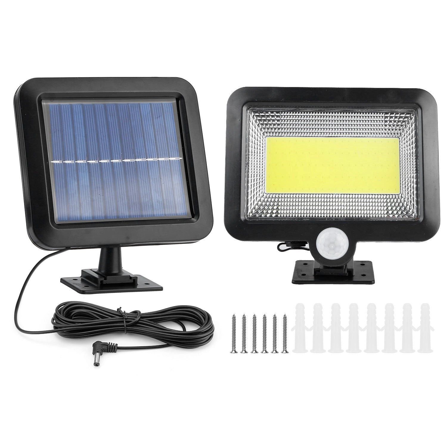 GBruno Solar Motion Sensor Wall Light 100 LED