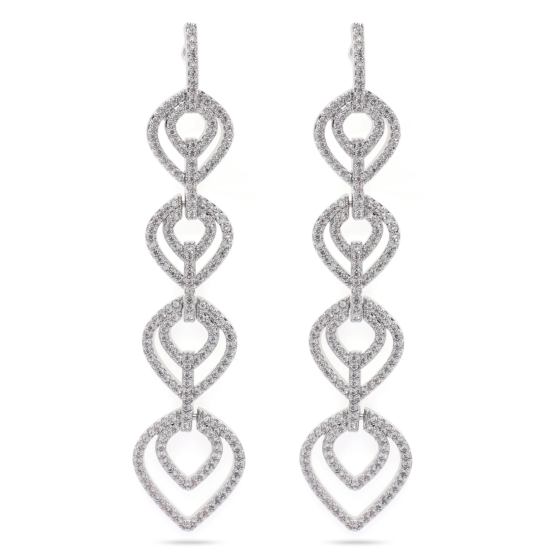 カ*お様 Jent Louis Silver Drop pierce jentl AGP PARIS Womens Silver Colored Teardrop-Inspired Drop Earrings