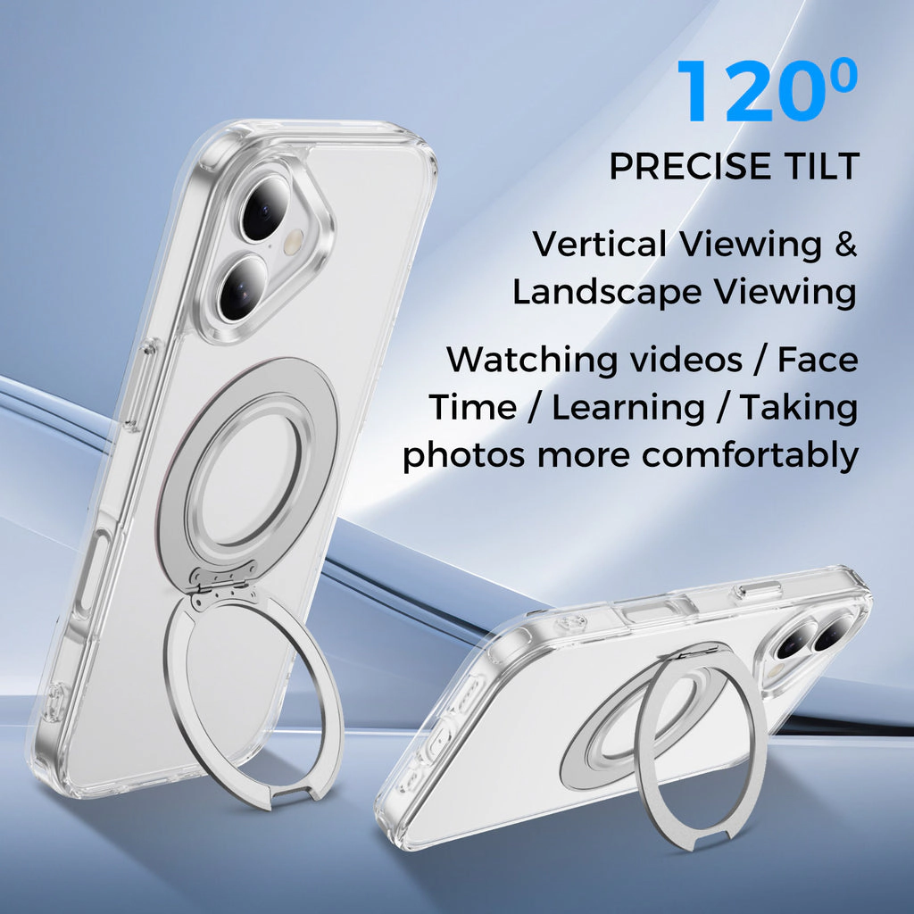 Alpha Digital Made for iPhone Series, Magnetic Ring Stand, Shockproof