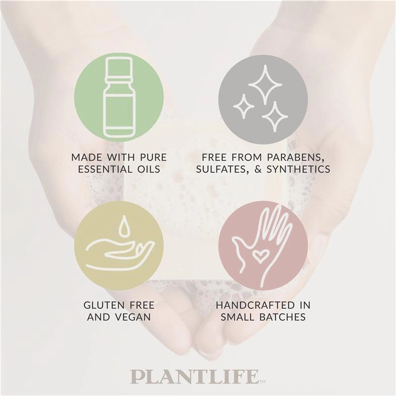 Plantlife Double Mint Aromatherapy Herbal Soap