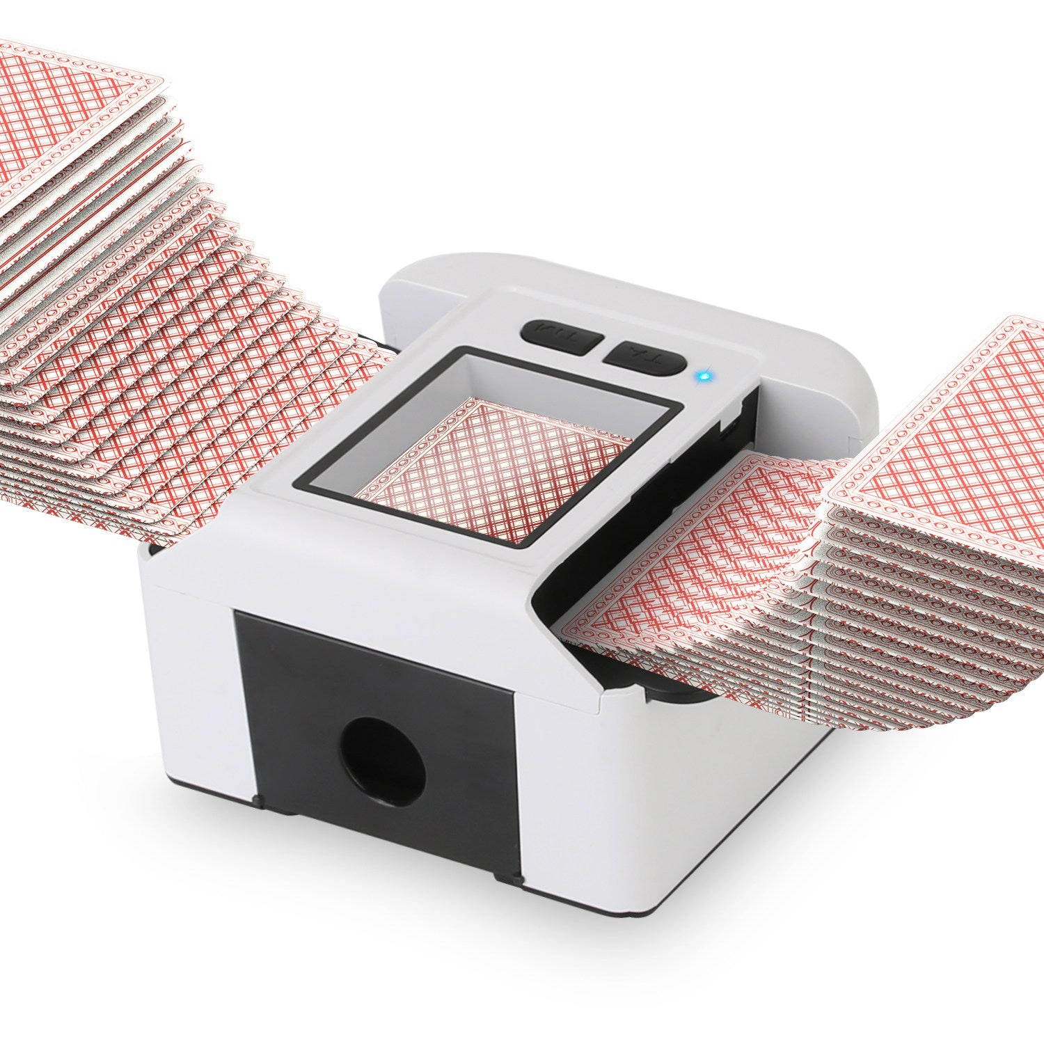 GBruno 2-Deck Rechargeable Automatic Card Shuffler