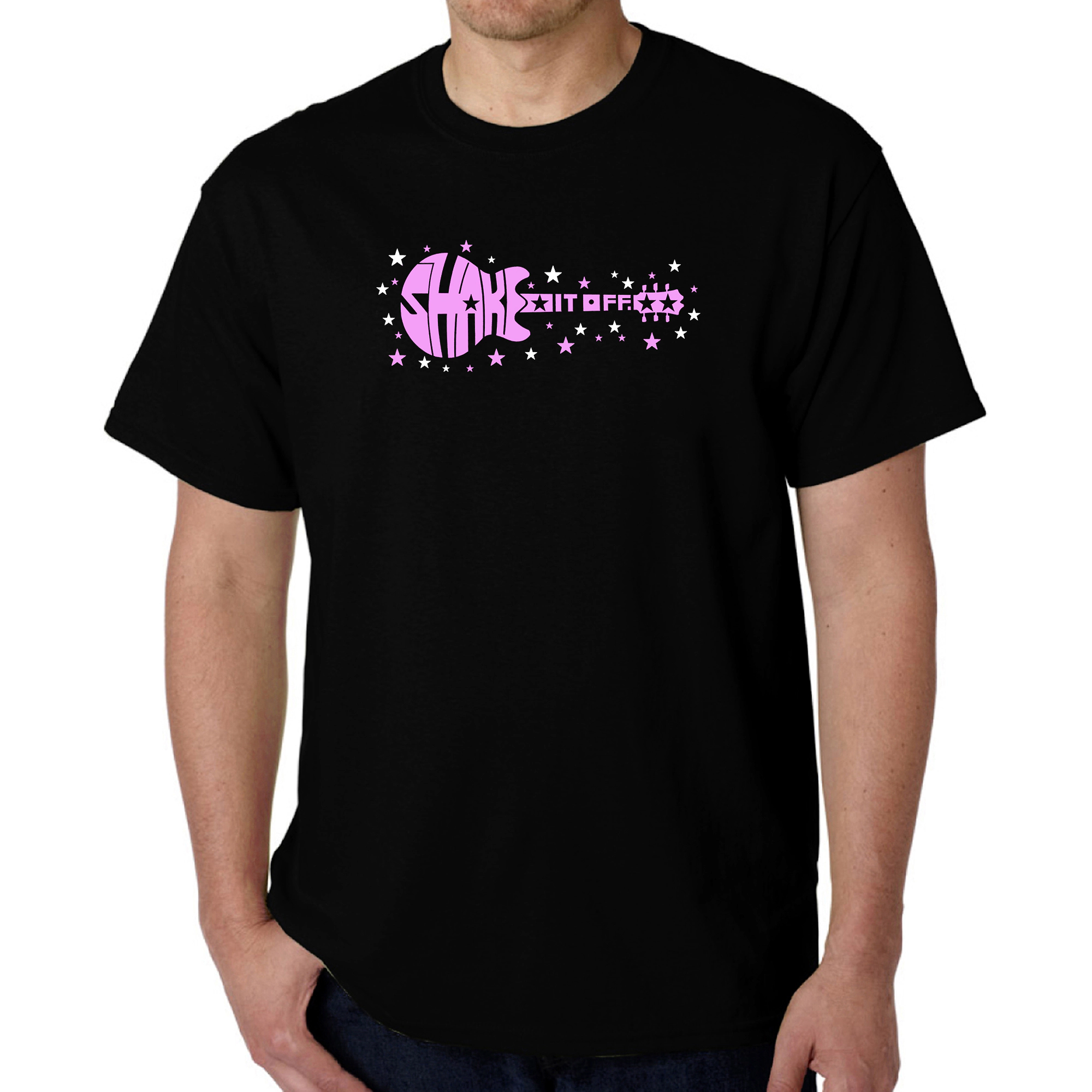 LA Pop Art Men's Word T-Shirt - "Shake it Off"
