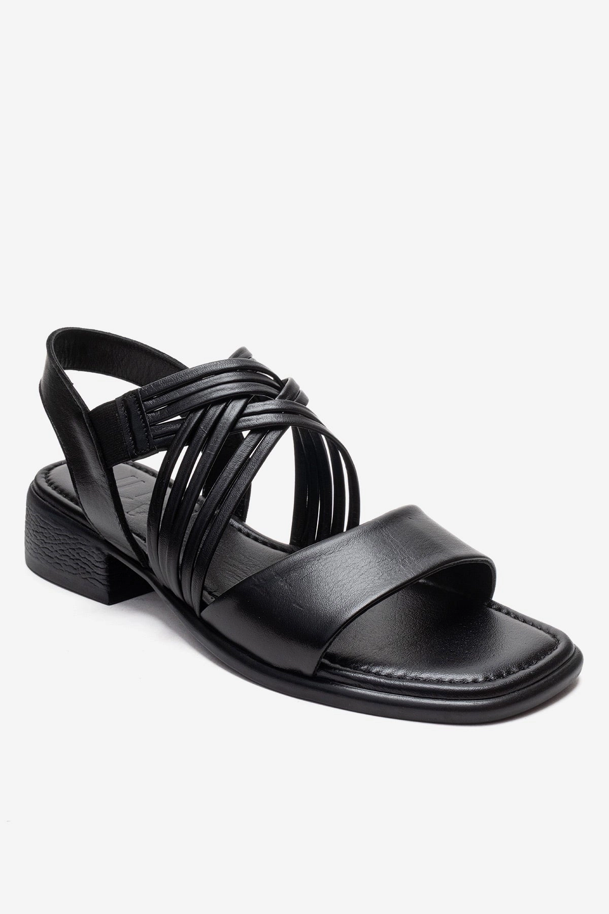 Forever & Always Womens Livello Leather Multi Strap Sandal