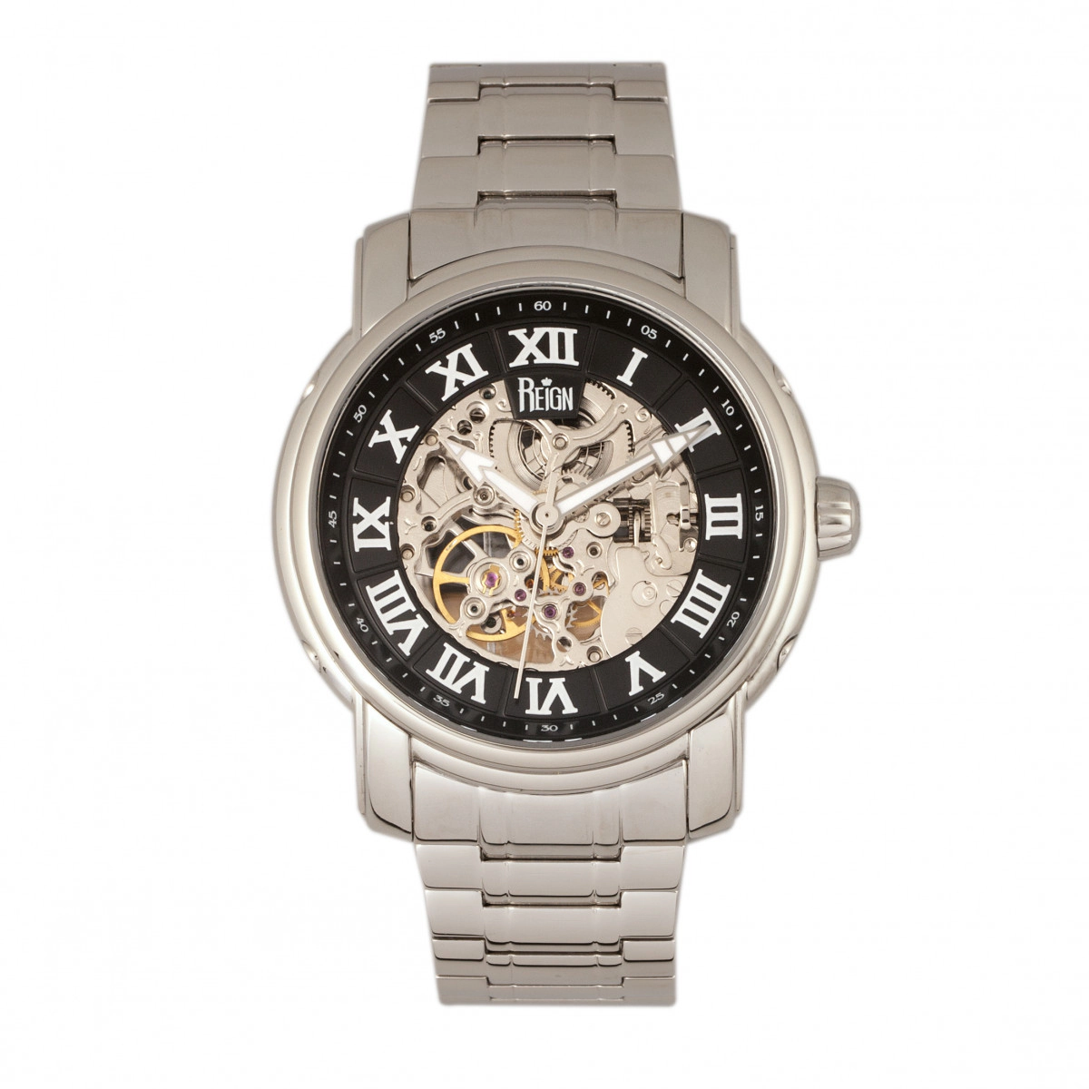 Reign Kahn Automatic Skeleton Bracelet Watch