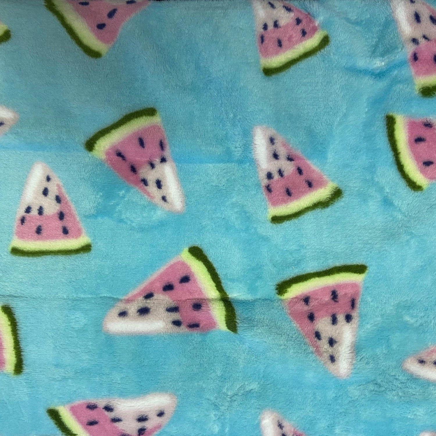 Plazatex Holiday Watermelon Design Micro Plush Throw Blanket - 50x60" Multicolor