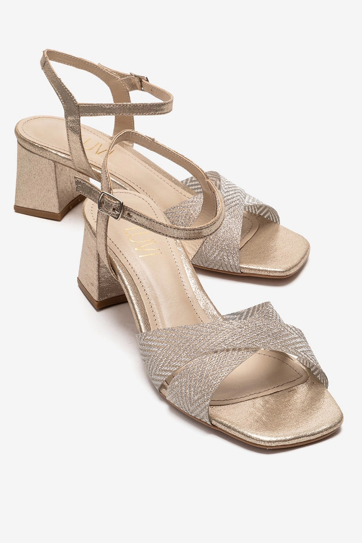 Prologue Shoes Womens Milagro Block Heel Sandal