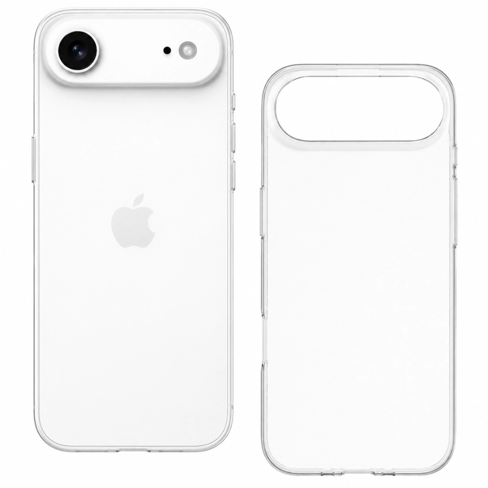 Qixxronics for iPhone 17 Air Phone Case Clear Shockproof Cover Protective Cellphone Case