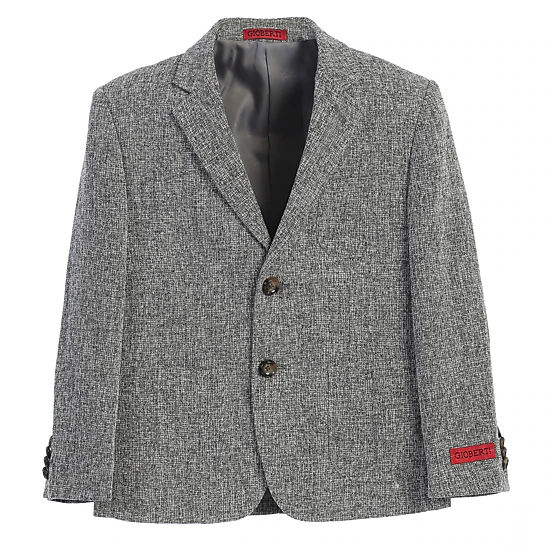 Gioberti Boy's Lightweight Formal Tweed Blazer Jacket