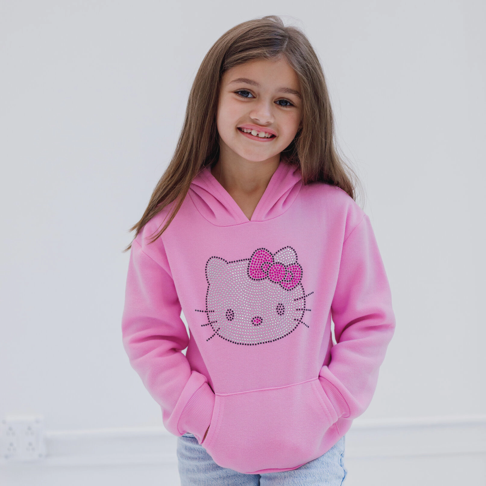 Hello Kitty Girls' Fleece Hoodie