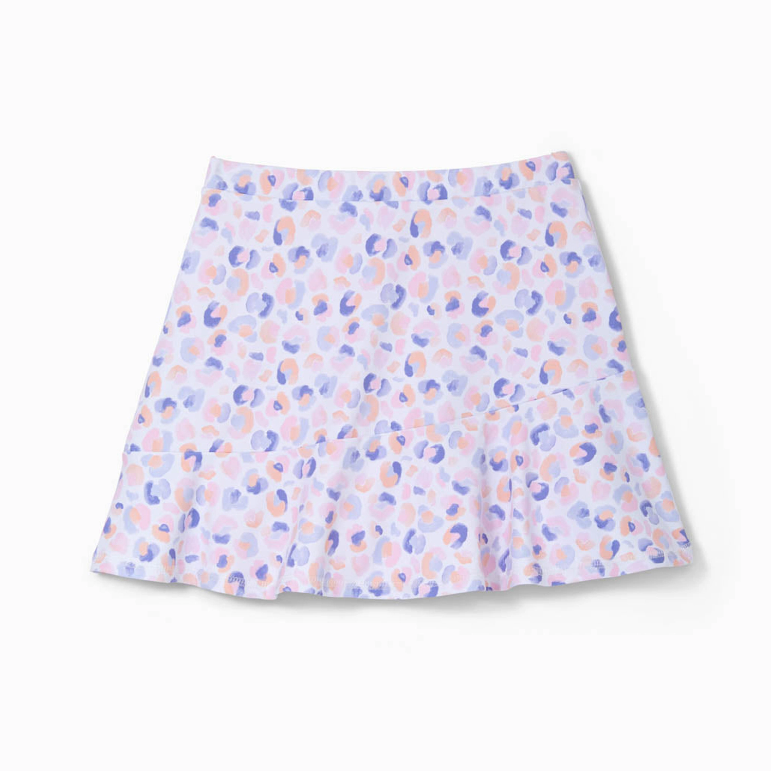 Rockets of Awesome Leopard Active 2-in-1 Skirt for Girls