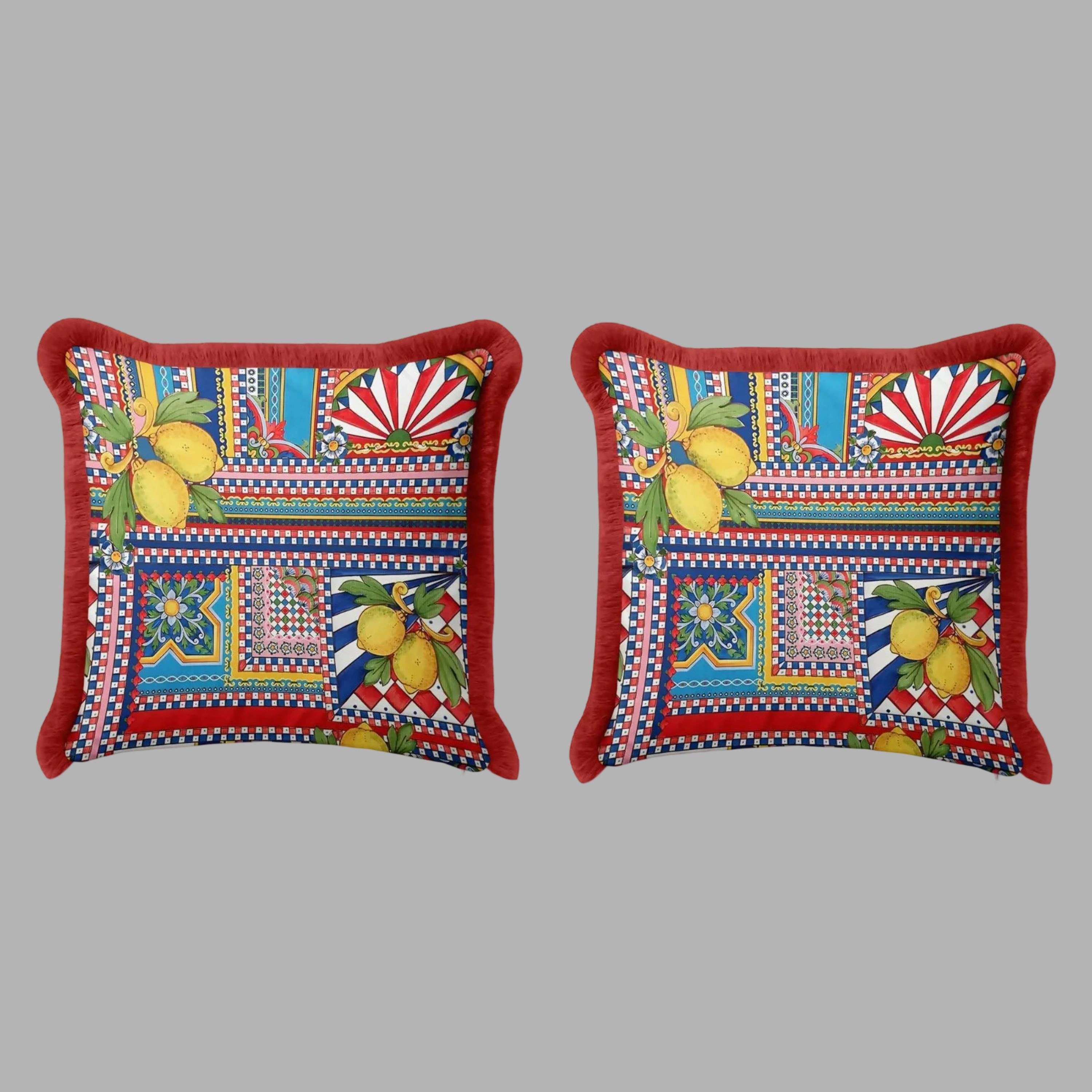 Wear Sierra Italian-Inspired Set of 2 Throw Pillow Cover
