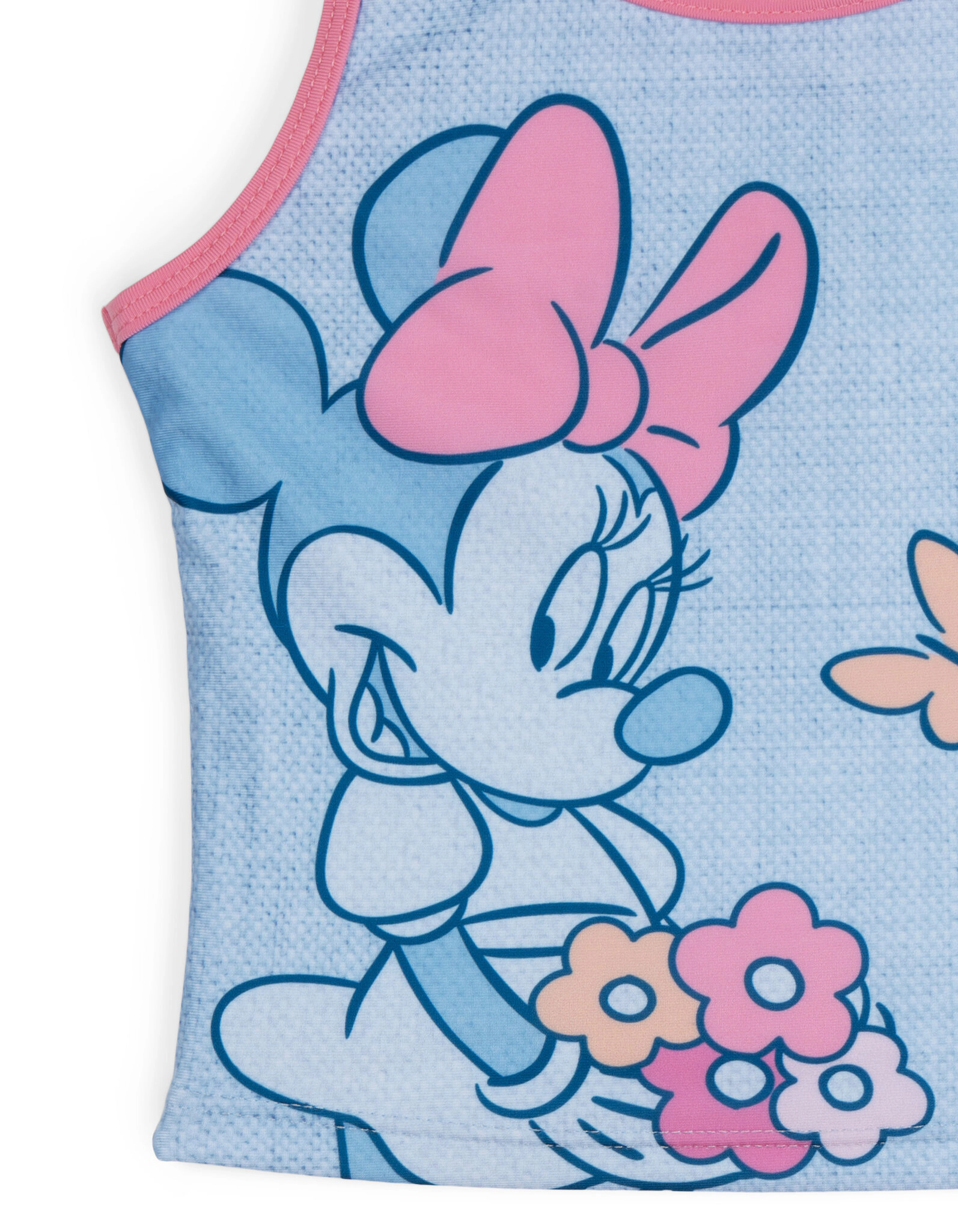 Disney Minnie Mouse Girls' 2-Piece Tankini and Bikini Set