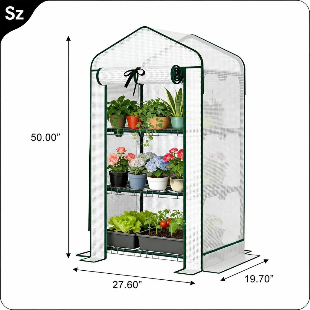 WOW PIONEER Compact Mini Walk-In Greenhouse