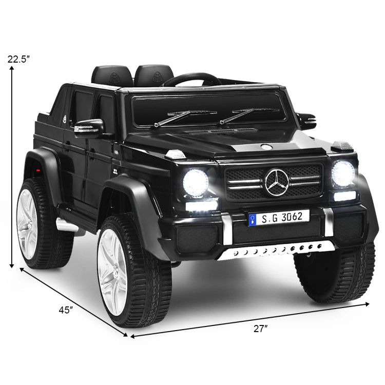 Hivvago 12V Licensed Mercedes-Benz Kids Ride On Car