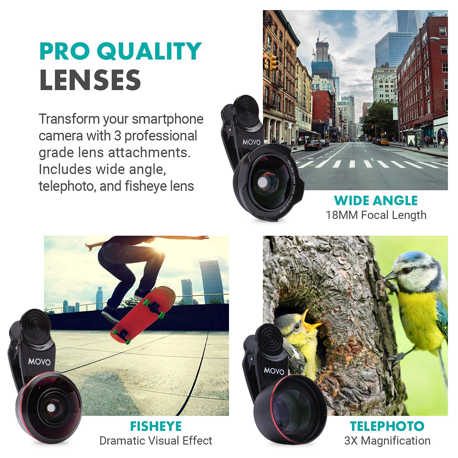 Movo iVlog5 Director's Vlogging Kit for iPhone - Lightning Compatible YouTube Starter Kit - Accessories: Tripod, Phone