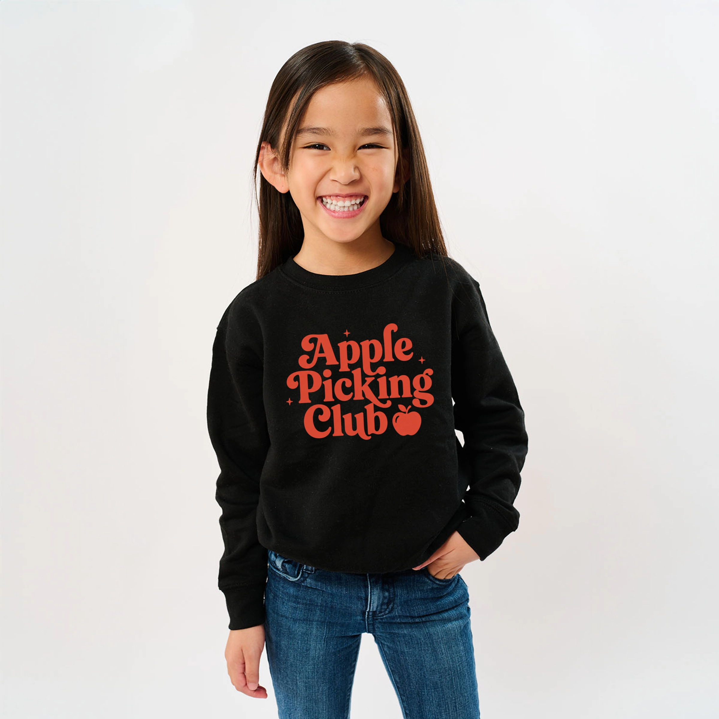 The Juniper Shop - Youth Graphic Sweatshirt Apple Picking Club Stars
