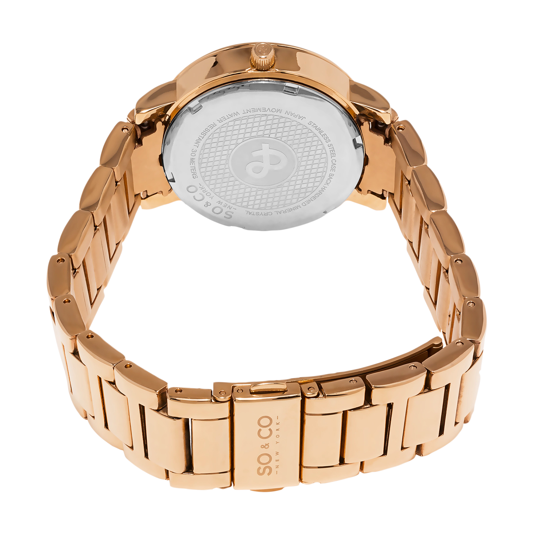 SO&CO 5060 34mm Classic Quartz Watch