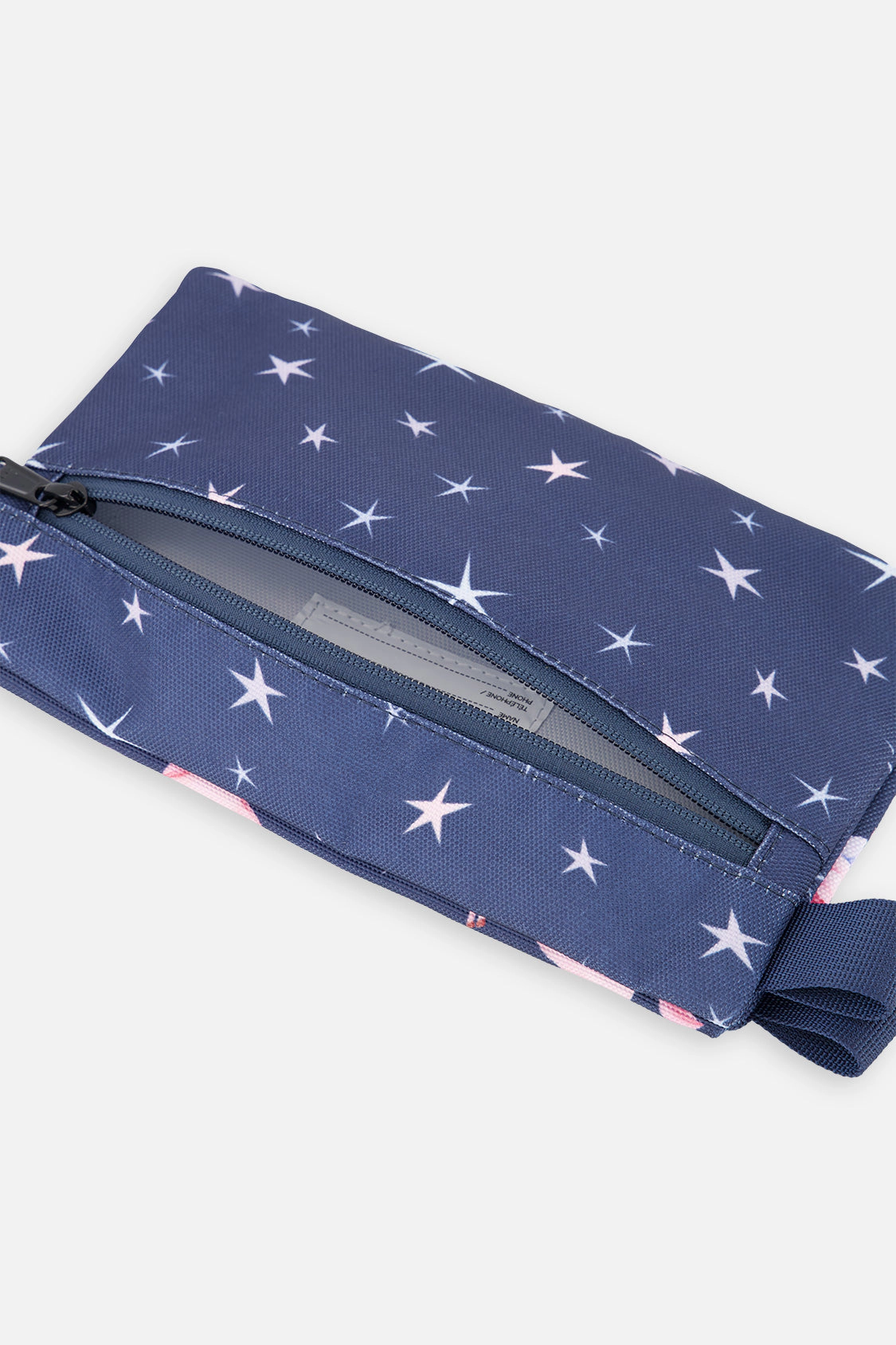Deux par Deux Girls Unicorn Print Double-Compartment Pencil Case