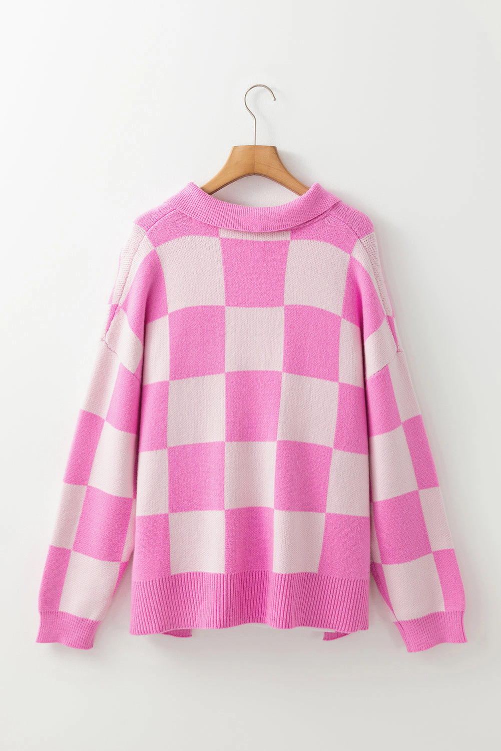 Threaded Pear Women's Harper Collared Drop Shoulder Sweater