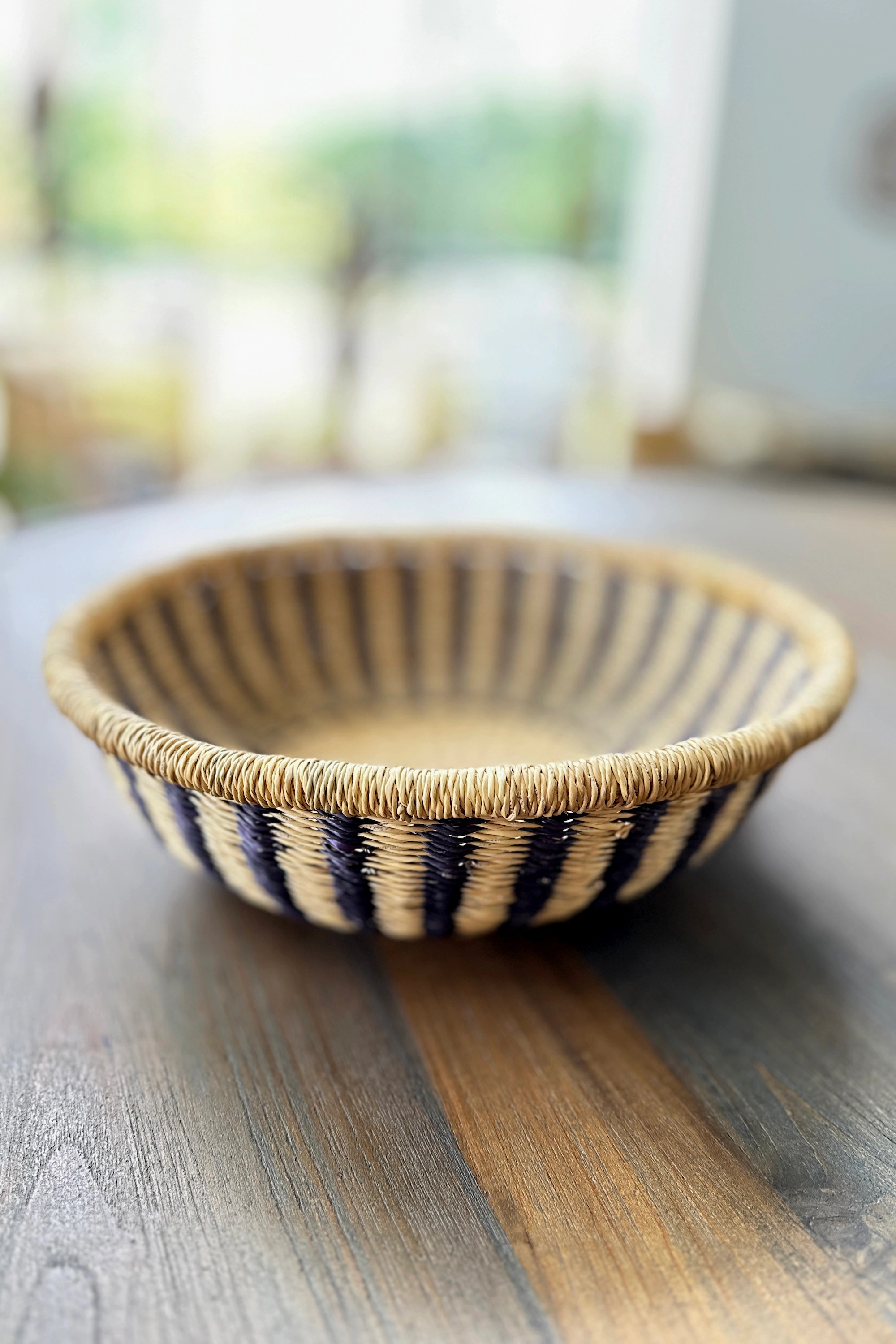 Mbare Handwoven Tray Basket