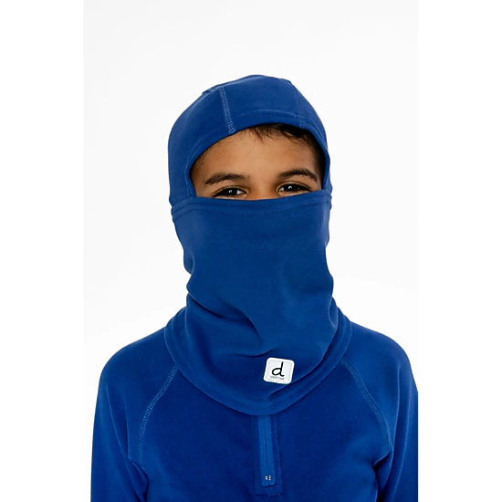 Deux par Deux Boys Brushed Jersey Balaclava with Reflective Patch