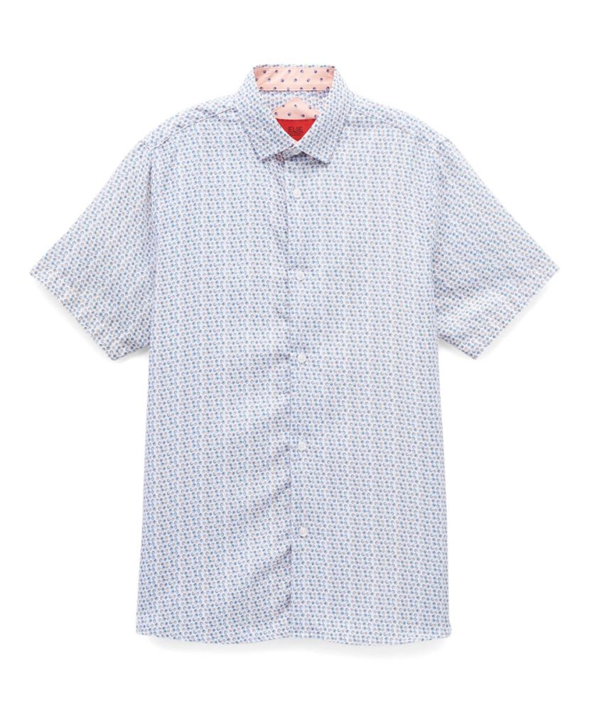 Elie Balleh Boys Slim Fit Printed Button-Down Shirt