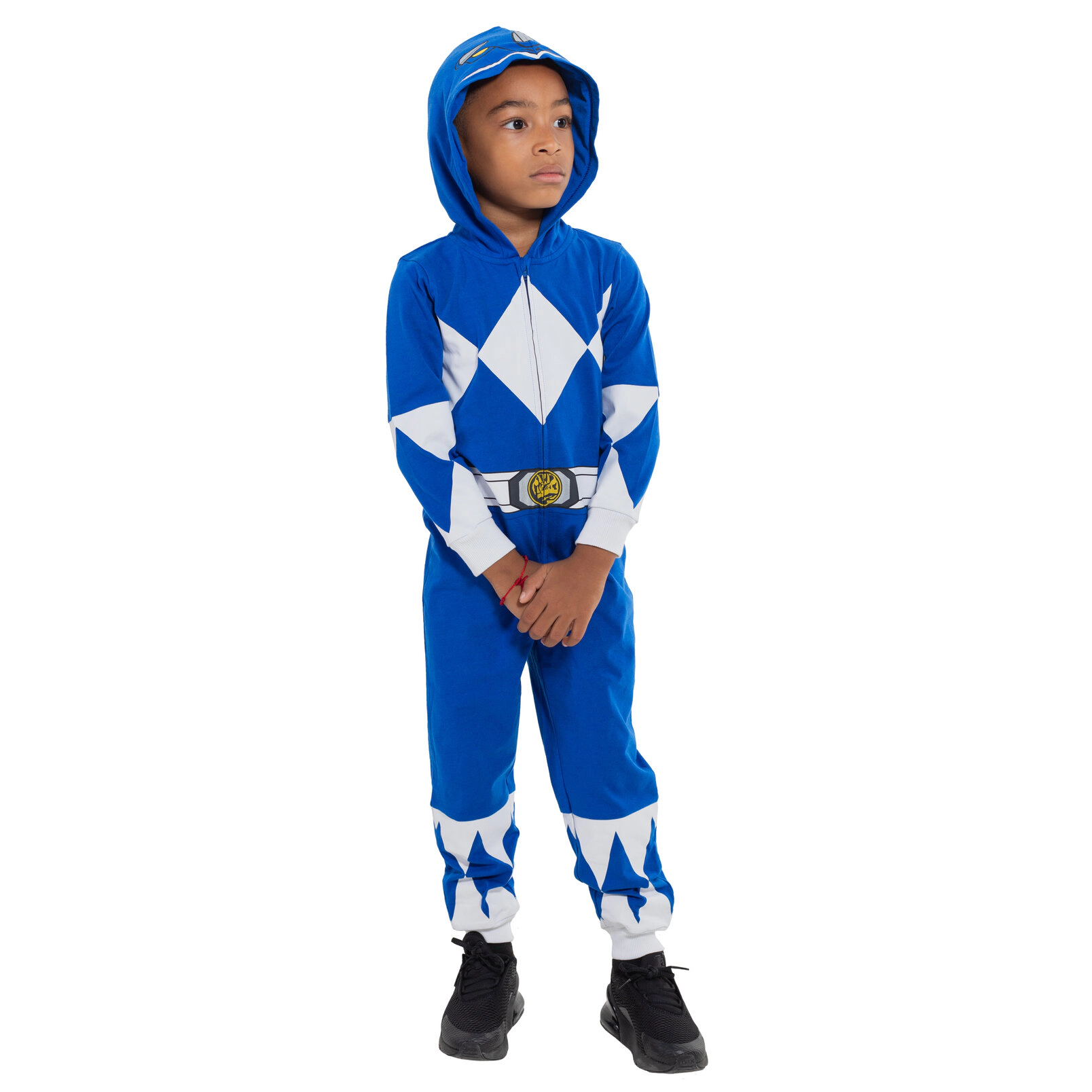 Power Rangers Cosplay Hooded One Piece