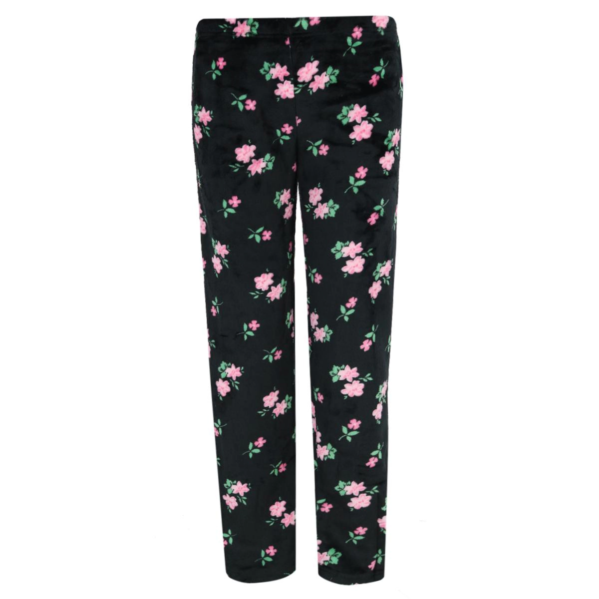em & alfie Women's Floral Notch Long Sleeve 3 Piece Pajama Set