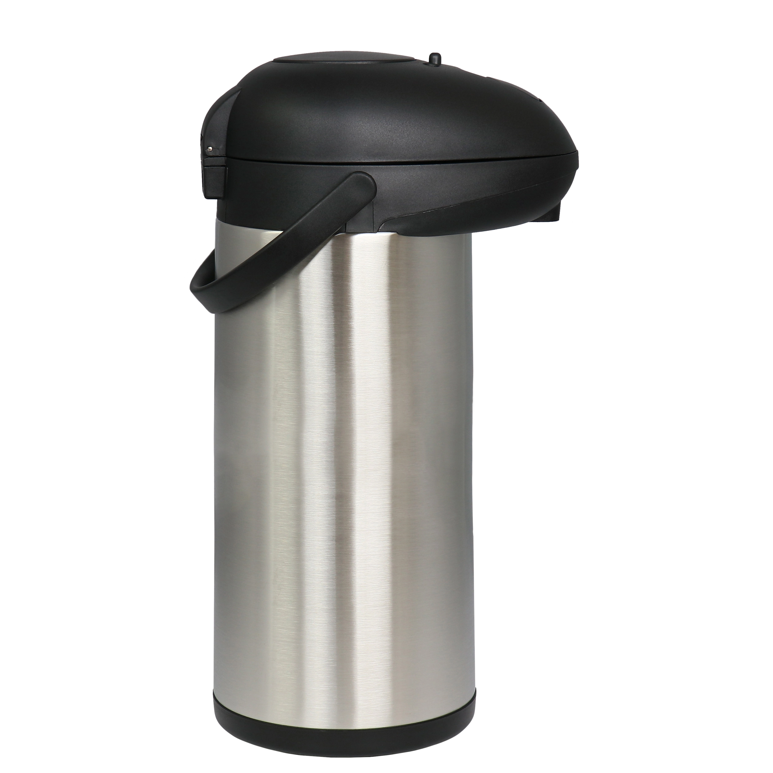 MegaChef 5.3 Quart Stainless Steel Vacuum Body Pump Cap Air Pot