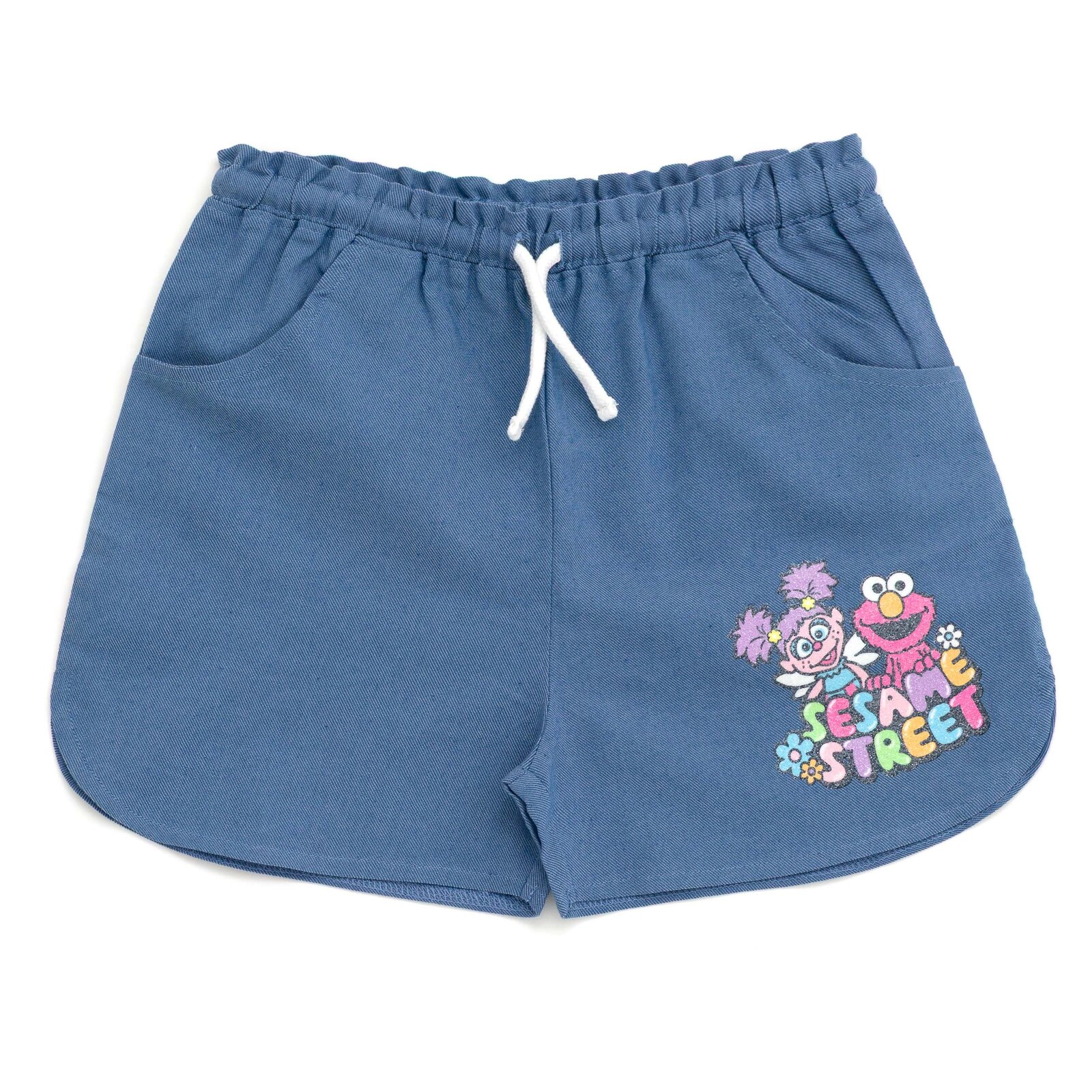 Sesame Street Girls' 2-Piece T-Shirt and Shorts Set